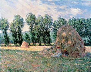 Meadow Prints: Haystacks, 1885. Artist: Monet, Claude (1840-1926)