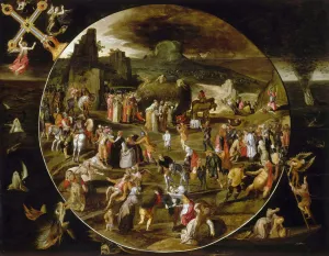 Mostaert Prints: The Haywain, Allegory of the Vanity of the World. Artist: Mostaert, Gillis (1534-1598)