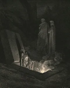 Tormented Prints: He, soon as there I stood at the tombs foot