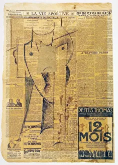 Head, 1913-1914. Artist: Gutfreund, Otto (1889-1927)