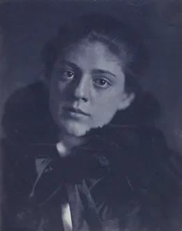 Platinum Prints 1900 Gmgpc Prints: Head-and-shoulders portrait of actress Ethel Barrymore