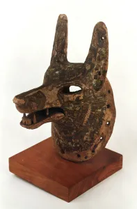 Anubis Collection: Head of Anubis, 13th-12th century BC