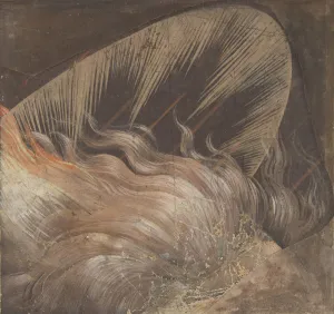 Head of an Apostle Surrounded by a Tongue of Fire and a Nimbus: Fragment... 1500-50