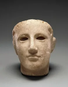 Athene Prints: Head of Athena, 440-420 BC. Creator: Unknown