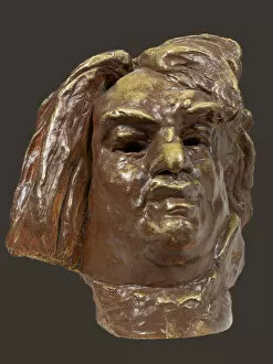 Auguste 1840 1917 Collection: Head of Balzac, ca 1902-1904
