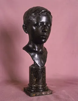 Forsyth Prints: Head of a boy, 1891? Artist: James Nesfield Forsyth