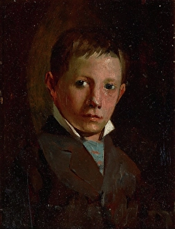 John W Prints: Head of a Boy, c1870s.. Creator: John Washington Love
