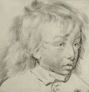 Head of a Boy. Creator: Cornelis de Visscher