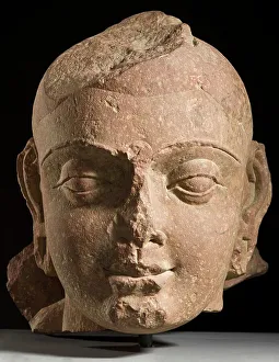 Serenity Prints: Head of Buddha Shakyamuni, between 150 and 200. Creator: Unknown