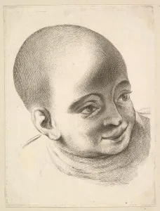 Head of a Child, from Livre de Tetes Gravees d apres F