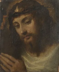 Passion Procession Prints: Head of Christ, c. 1540. Artist: Sodoma (1477-1549)