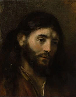 Black Hair Gallery: Head of Christ. Creator: Unknown