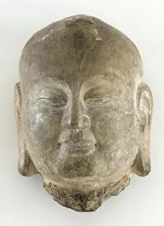 Head of the disciple Ananda, Northern Qi dynasty, 550-577. Creator: Unknown