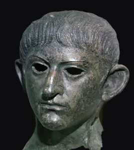 Head of the Emperor Claudius, Roman Britain, 1st century AD