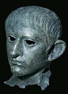 Boedicea Gallery: Head of the Emperor Claudius, Roman Britain, 1st century