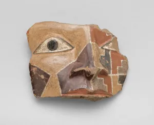 Head Fragment from a Large Ceremonial Jar, A. D. 700 / 800. Creator: Unknown