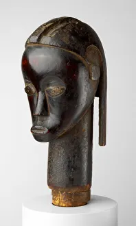 Arts Of Africa Collection: Head, Gabon, Mid-late 19th century. Creator: Unknown
