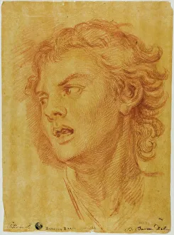 Bernard Baron Prints: Head of a Hunter, n.d. Creator: Bernard Baron