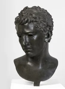 The head of Juba II, King of Numidia, from Volubilis, Morocco, 25 BC-23 CE