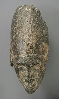 14th Century Bc Prints: Head of a King Wearing the White Crown