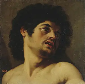 Mannerism Prints: Head of a Man, 1570. Creator: Juan Fernandez de Navarette