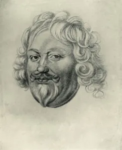 Head of a man, c1630, (1907). Creator: Unknown