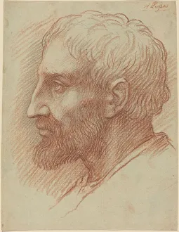 Head of a Man. Creator: Alphonse Legros