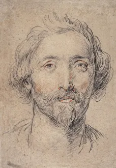Head of a Man [Nicholas Lanier?], between circa 1625 and circa 1630. Creator: Guido Reni