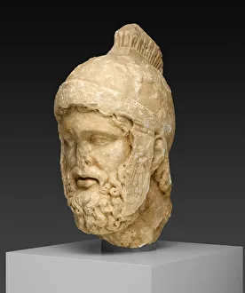 Head of Mars, 2nd century. Creator: Unknown