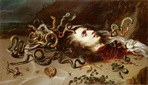 Perseus Prints: Head of Medusa