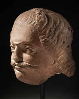 Head of a Nobleman, early 6th century. Creator: Unknown