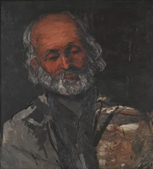 Paul 1839 1906 Collection: Head of an old man, ca 1866