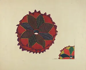 Wilkes John Prints: Head Pad, c. 1937. Creator: John Wilkes