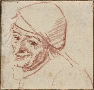 Head of a Peasant, n.d. Creator: Egbert van Heemskerk