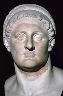 Ptolemy I Gallery: Head of Ptolemy I Soter, 4th century BC