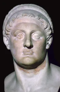 Ptolemy I Soter Collection: Head of Ptolemy I Soter, 4th century BC