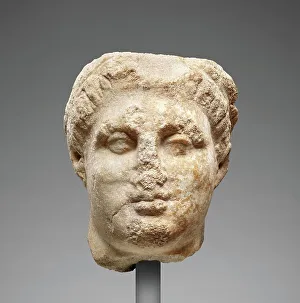 Sense Prints: Head of Ptolemy IV?, 246-222 B.C. Creator: Unknown