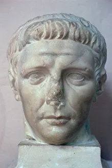 Claudius Prints: Head of the Roman emperor Claudius, 1st century