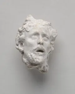 Head of Saint John the Baptist, 1887. Creator: Auguste Rodin