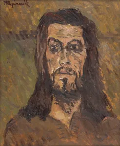 1941 Prints: The Head of Saint John the Baptist, 1941. Creator: Cyprian Majernik