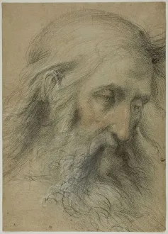 Disputation Prints: Head of Saint John the Evangelist: Study for the Disputation on the Immaculate