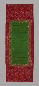 Headscarf Gallery: Head Scarf, India, 19th century. Creator: Unknown