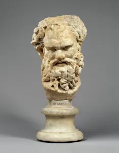 Silenus Prints: Head of Silenus, 1st-2nd century A.D. Creator: Unknown