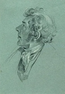 Portion Prints: Head study for Return of Emperor Franz from Pressburg