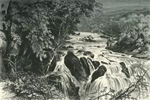 Running Water Gallery: At the Head of the Swallow Falls, c1870