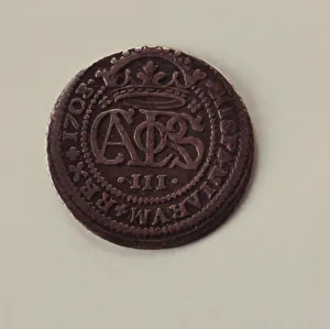 Mint Prints: Head of two-reales in silver, reign of Archduke Charles III. Mint: Barcelona
