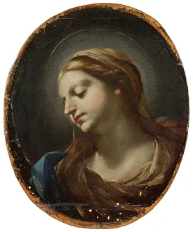 Head of the Virgin. Creator: Elisabetta Sirani