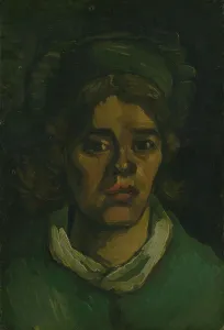 Head of a Woman, 1885. Creator: Gogh, Vincent, van (1853-1890)