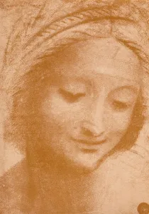 Modest Prints: Head of a Woman, c15th century, (1932). Artist: Leonardo da Vinci