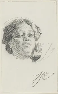 Zorn Anders Prints: Head of a Woman, n.d. Creator: Anders Leonard Zorn
